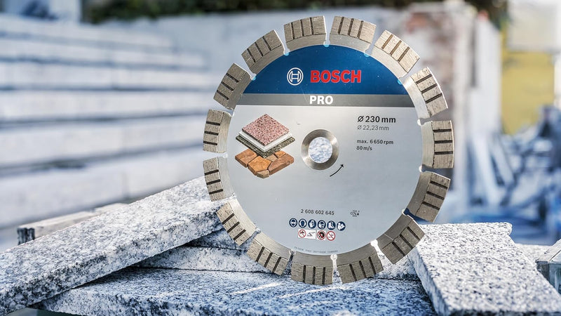 Bosch Accessories Bosch Professional Diamanttrennscheibe Best for Stone (für Stein, 230 x 22,23 x 2,