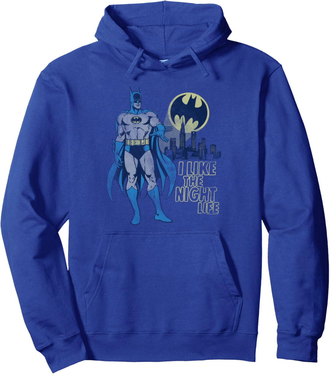 Batman Night Life Pullover Hoodie