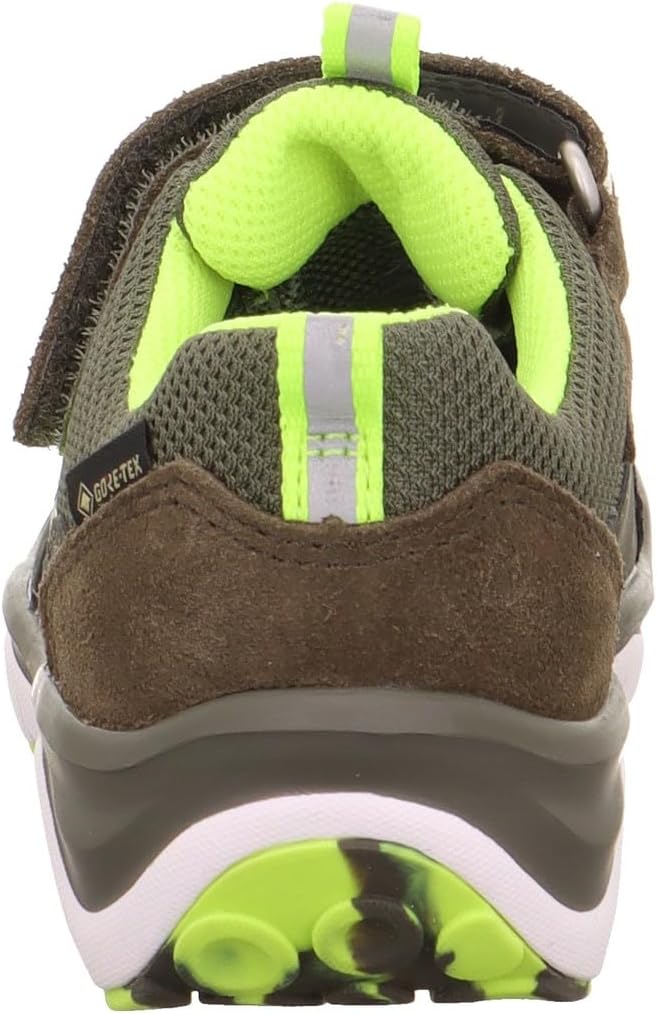 Superfit Jungen Sport5 Gore-tex Sneaker 21 EU Weit Grün Gelb 7000, 21 EU Weit Grün Gelb 7000