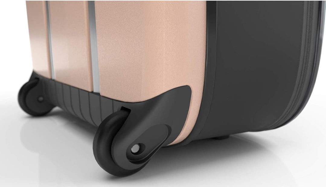 Rollink - Vega II Stabiler Reisekoffer, Trolley - Das platzsparende Original mit innovativer Falttec