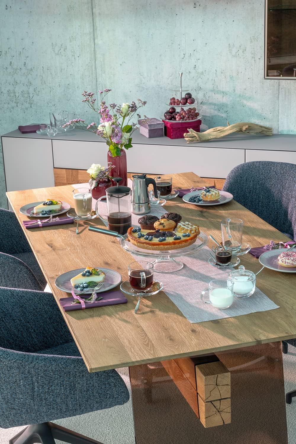 Leonardo Napoli Espresso-Tassen, 6er Set, spülmaschinengeeignete Espresso-Becher, kleine Kaffee-Tass