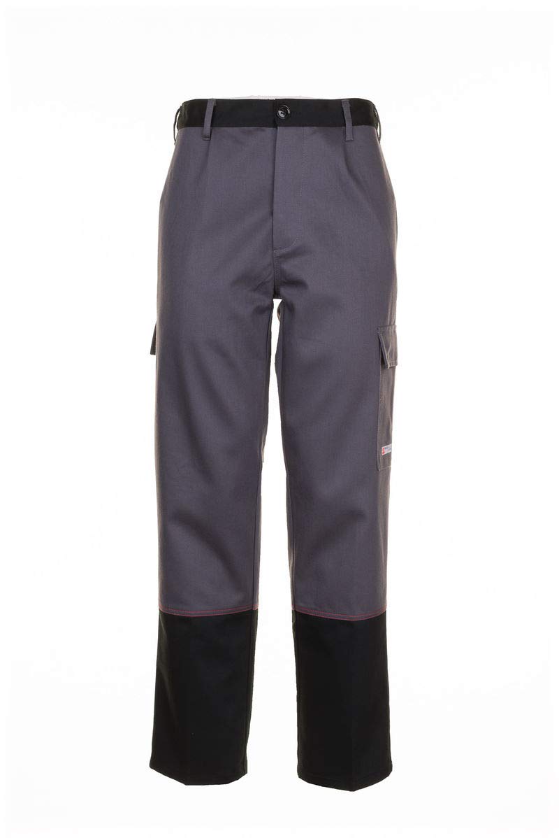 Planam Herren Weld Shield Bundhose in grau schwarz Modell 5520 Grösse 90 Grau/Schwarz 90, Grau/Schwa