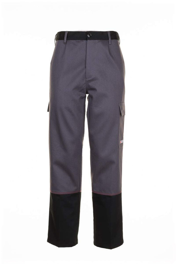 Planam Herren Weld Shield Bundhose in grau schwarz Modell 5520 Grösse 102 Grau/Schwarz 102, Grau/Sch
