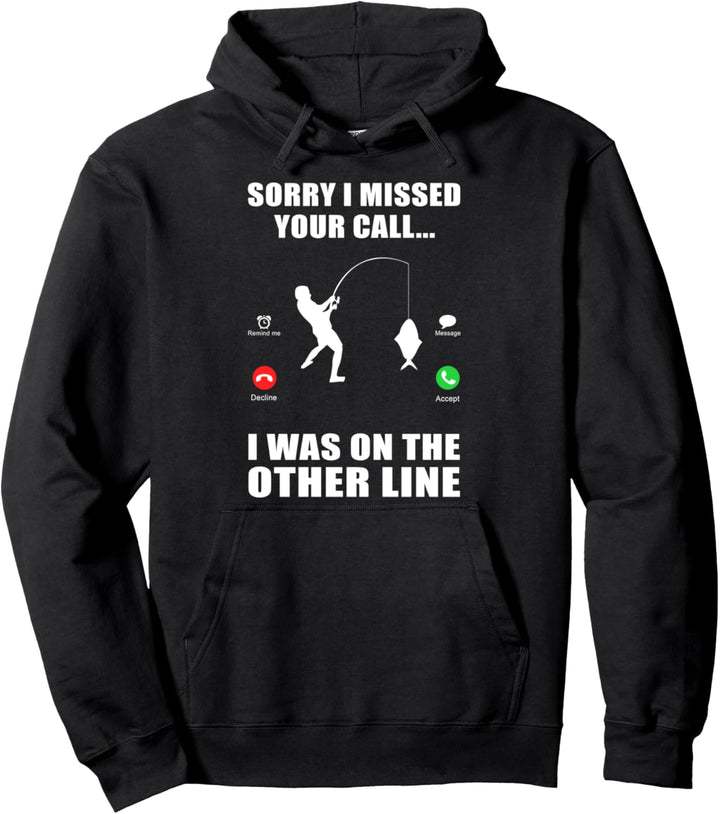 Angler - verpasster Anruf Pullover Hoodie