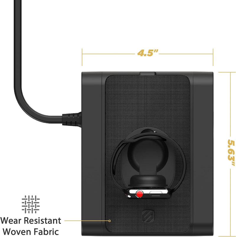 Scosche BaseLynx Ladestation für Apple Watch, Schwarz