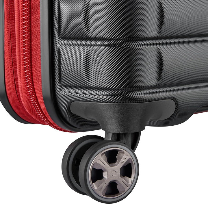 DELSEY PARIS - Shadow 5.0 – Koffer mittelgross ausziehbar – 66 cm – Schwarz, Schwarz, M, Koffer Koff