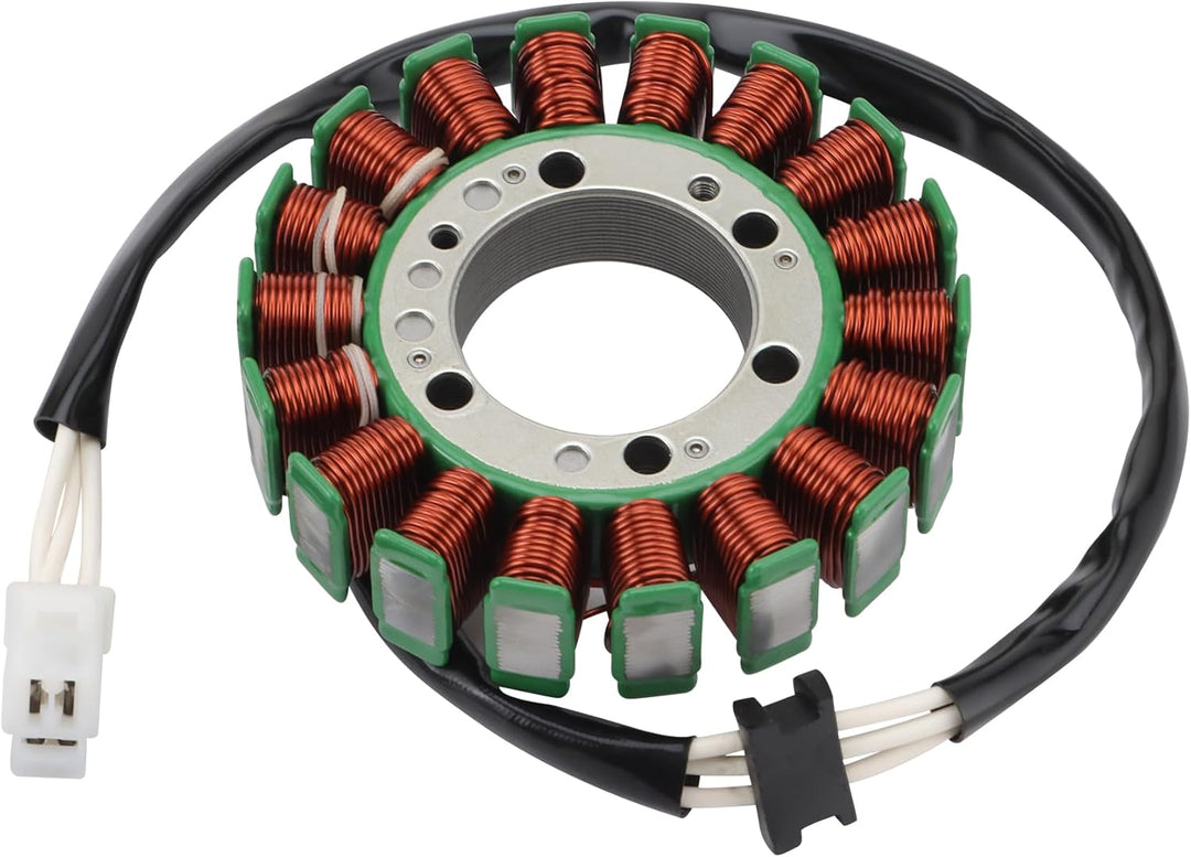 GOOFIT 18 Spule 3 Draht Magneto Stator Coil Zündgenerator Ersatz für Kawasaki ER650 ER6N ER6F EX650