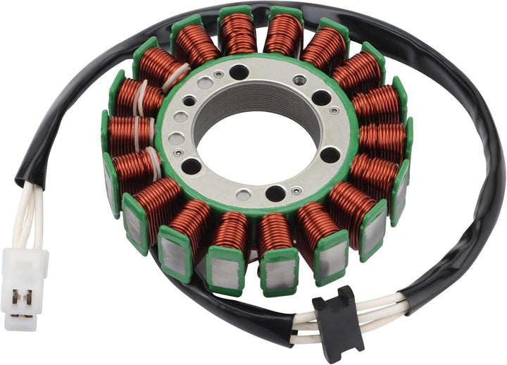 GOOFIT 18 Spule 3 Draht Magneto Stator Coil Zündgenerator Ersatz für Kawasaki ER650 ER6N ER6F EX650