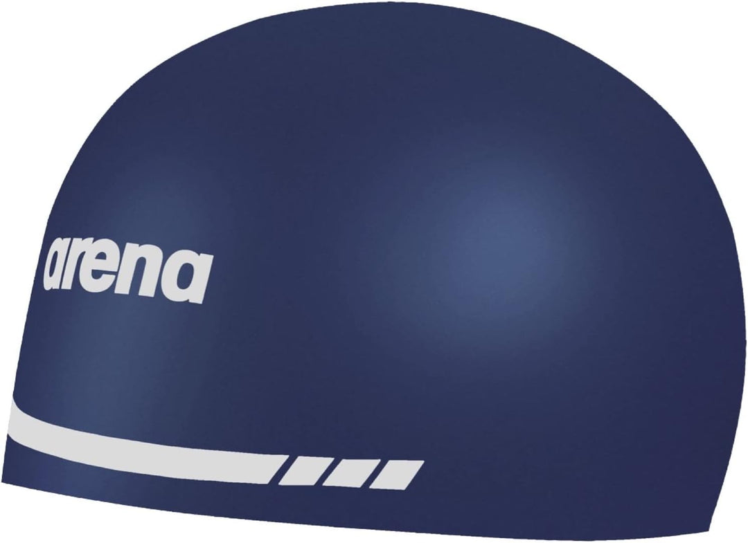 ARENA 3D Soft Swim Cap Marineblau M, Marineblau M