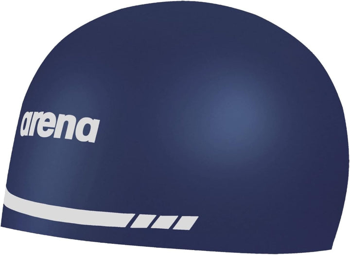 ARENA 3D Soft Swim Cap Marineblau M, Marineblau M