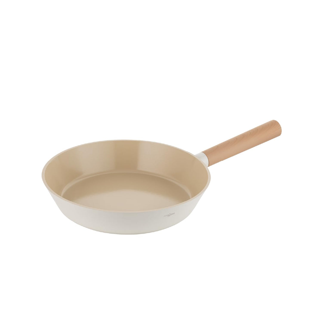 FLORINA Nube Aluminium - Bratpfanne | 28 cm | Induktionsgeeignet | Kratzfeste Keramikbeschichtung |