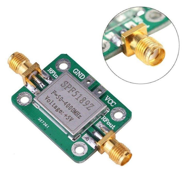 2 Stück LNA 50–4000 MHz SPF5189 RF Rauscharmer Signalempfänger, NF 0,6 dB