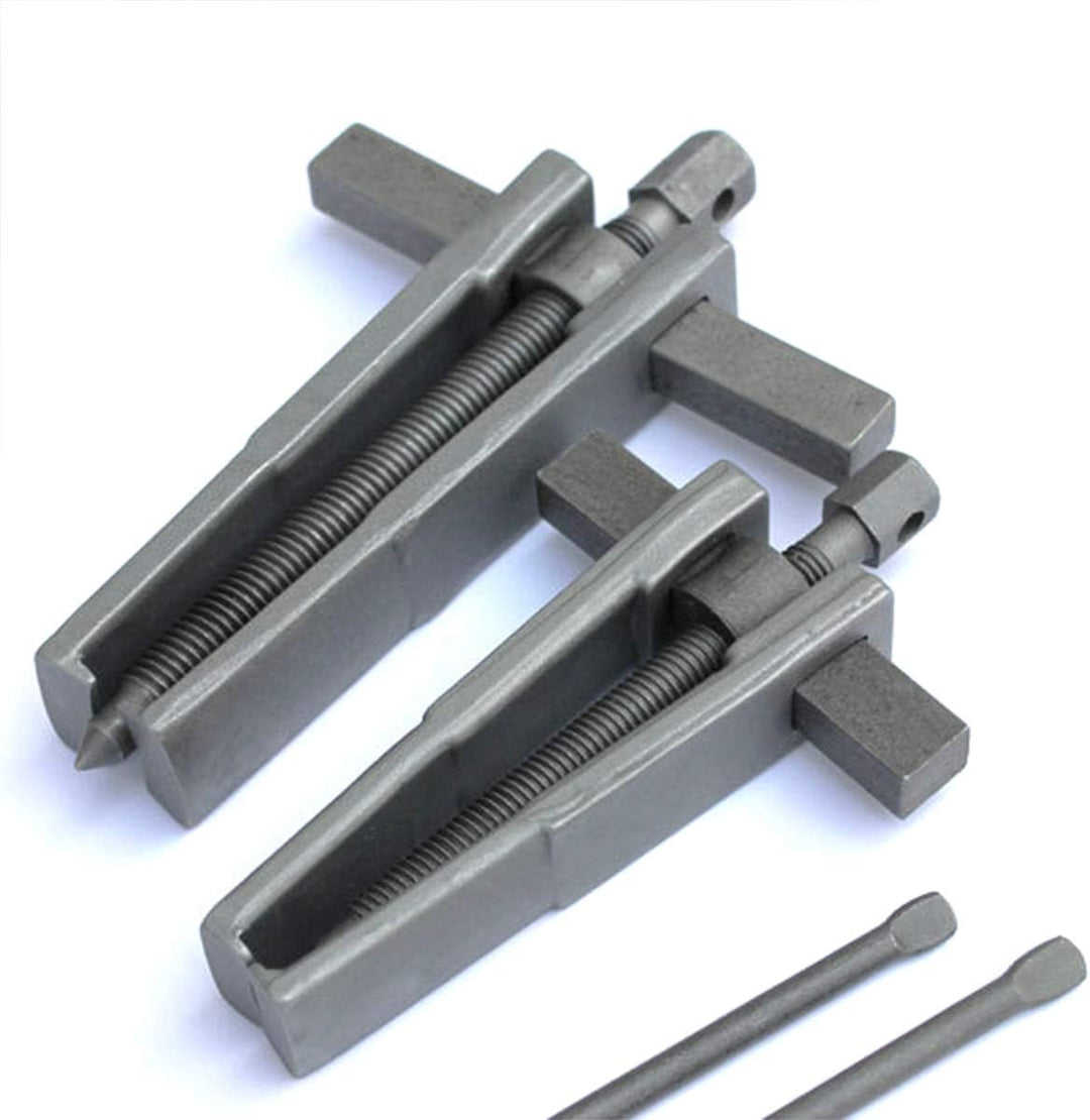 KATSU Zweibacken Zahnradlager Abzieher 6" 150mm, Spezielle Dünne Klauen Kohlenstoffstahl 2 Arme Zahn