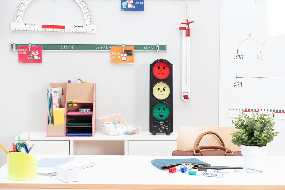 Compra - Lärm-Ampel PRO - Grundschule Bibliothek Lehrer-Bedarf Ampelsystem OneSize, OneSize