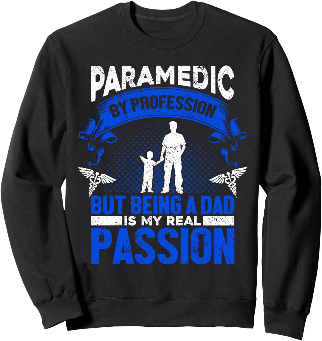 Rettungsdienst Rettungssanitäter Papa Vater Sanitäter Sweatshirt