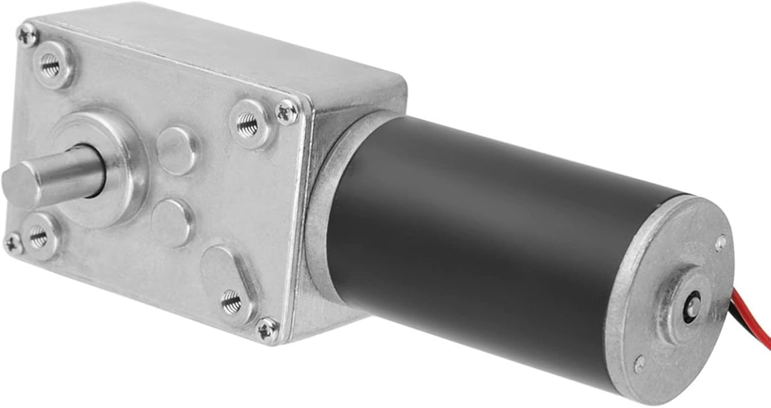 Oumefar 200 RPM Getriebemotor Gleichstrom DC 12V Untersetzungsgetriebemotor Aktenvernichter Elektris