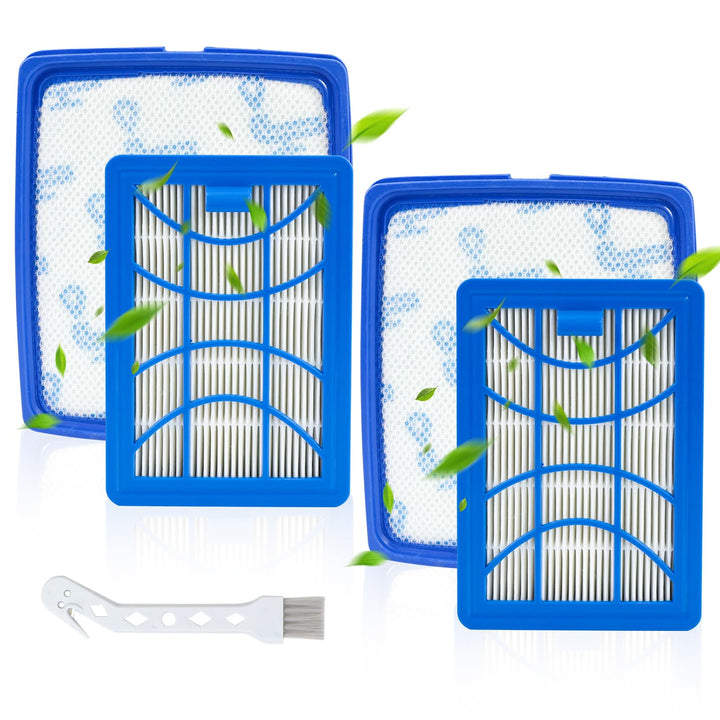 Ersatzfilter Set für Philips 7000 Series Beutelloser Staubsauger PowerPro Expert FC9729/09, FC9741/0