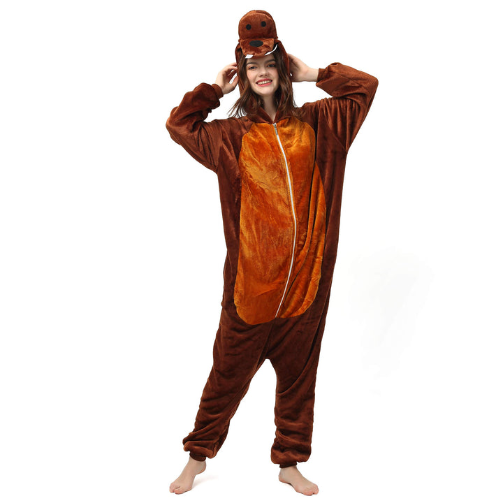 Katara 1744 (30+ Designs) Walross-Kostüm Robbe, Unisex Onesie/ Pyjama-Qualität für Erwachsene & Teen
