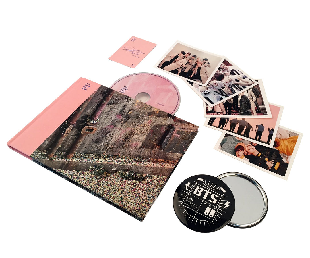 BTS - Wings : You Never Walk Alone [ RIGHT Ver. ] CD + Photobook + Photocard + FREE GIFT / K-POP Sea