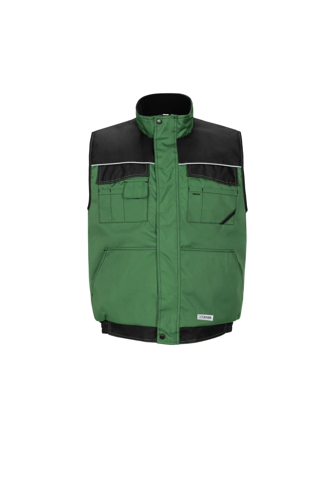 Planam Outdoor Winter Herren Dust Weste farngrün schwarz Modell 3316 Grösse L L farngrün/schwarz, L