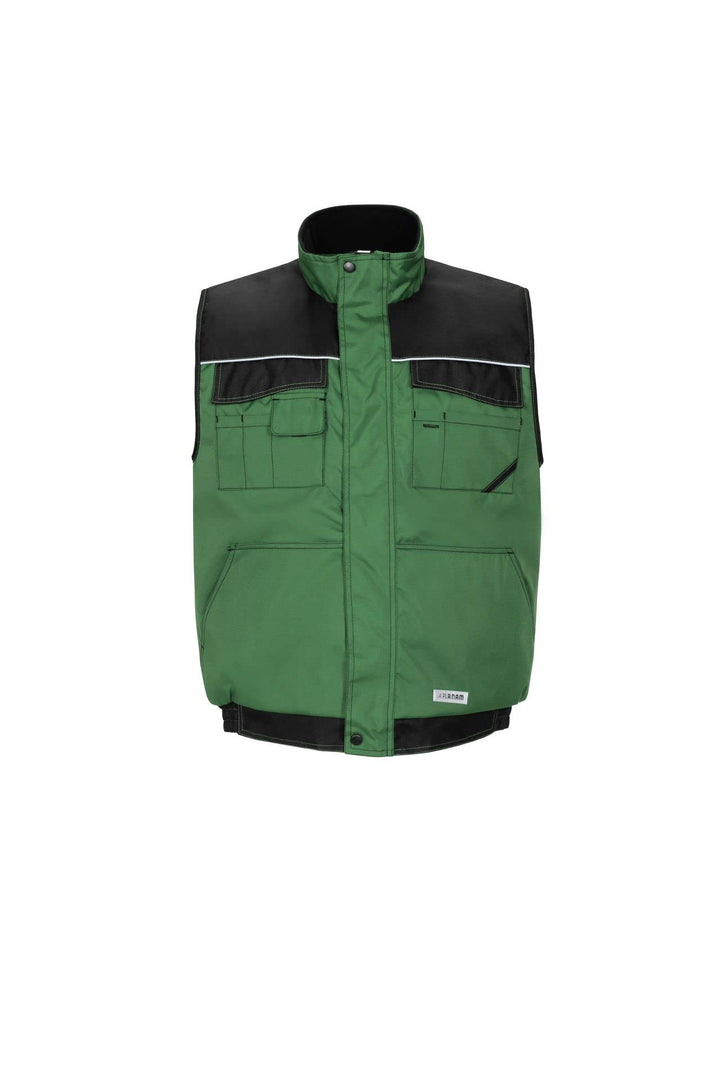 Planam Outdoor Winter Herren Dust Weste farngrün schwarz Modell 3316 Grösse L L farngrün/schwarz, L
