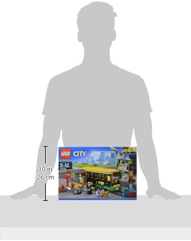 LEGO City 60154 - "Busbahnhof Konstruktionsspiel, bunt Single, Single