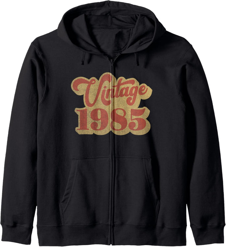 35 Jahre alte Geschenke Vintage 1985 35 Geburtstag Kapuzenjacke
