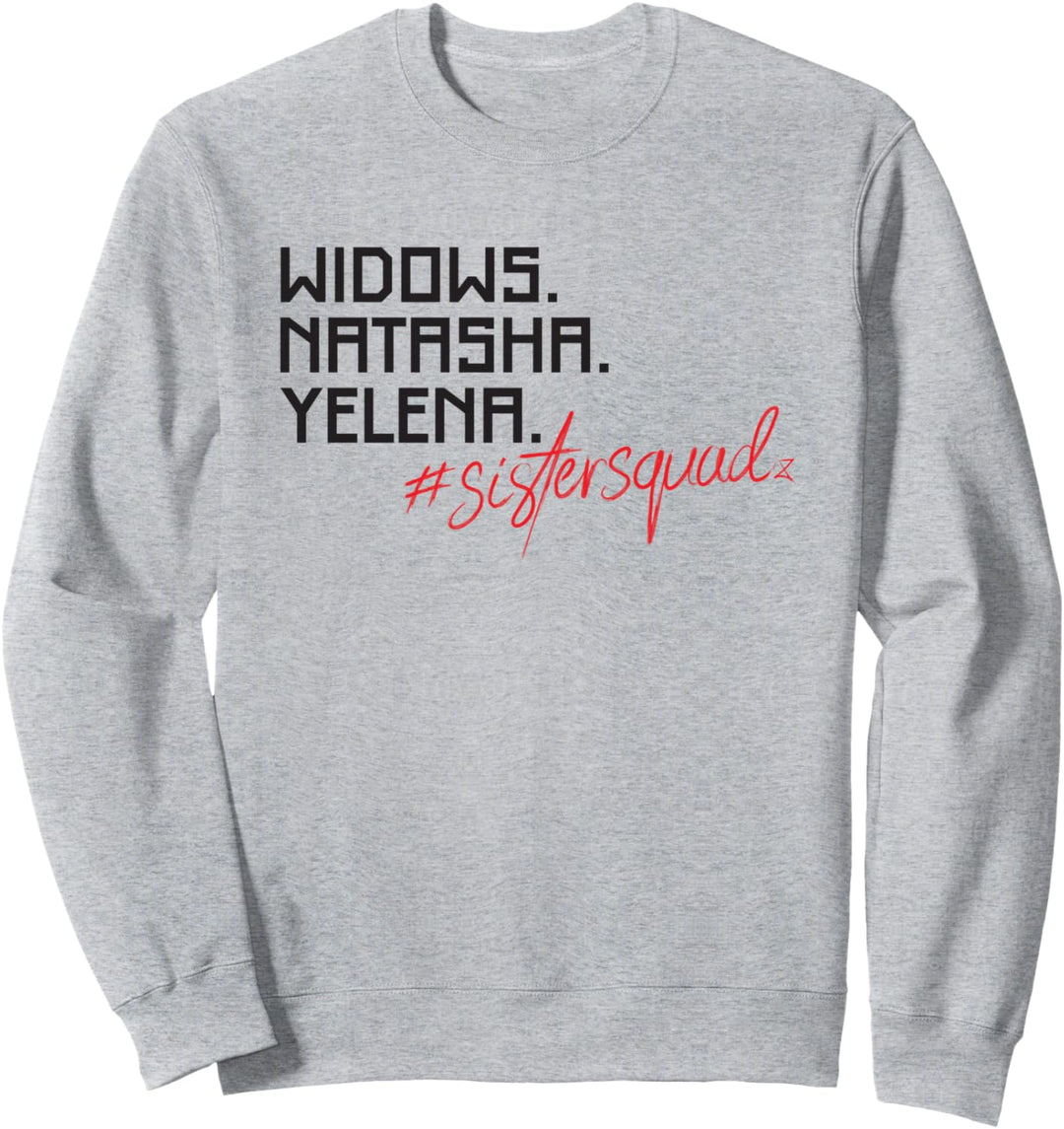 Marvel Black Widow Natasha Yelena #SistersSquad Sweatshirt
