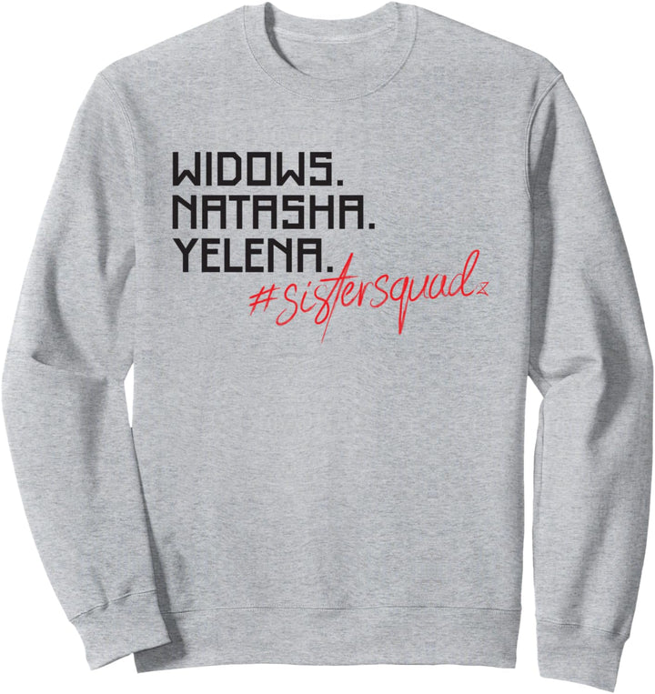 Marvel Black Widow Natasha Yelena #SistersSquad Sweatshirt