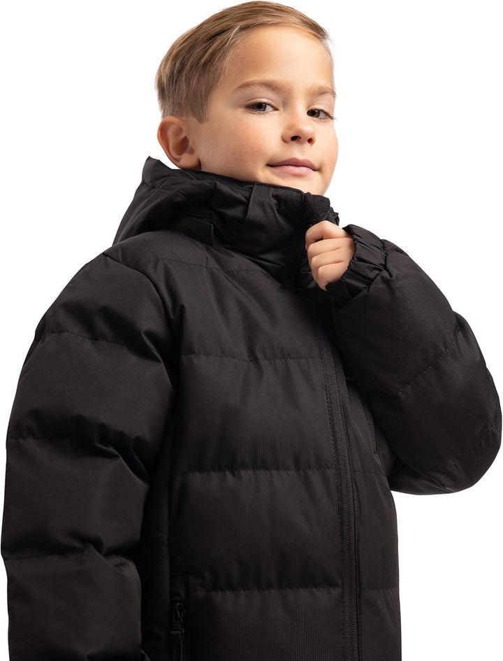 Trespass Herren Tuff-Male JKT Jacke 3-4 Jahre Schwarz, 3-4 Jahre Schwarz
