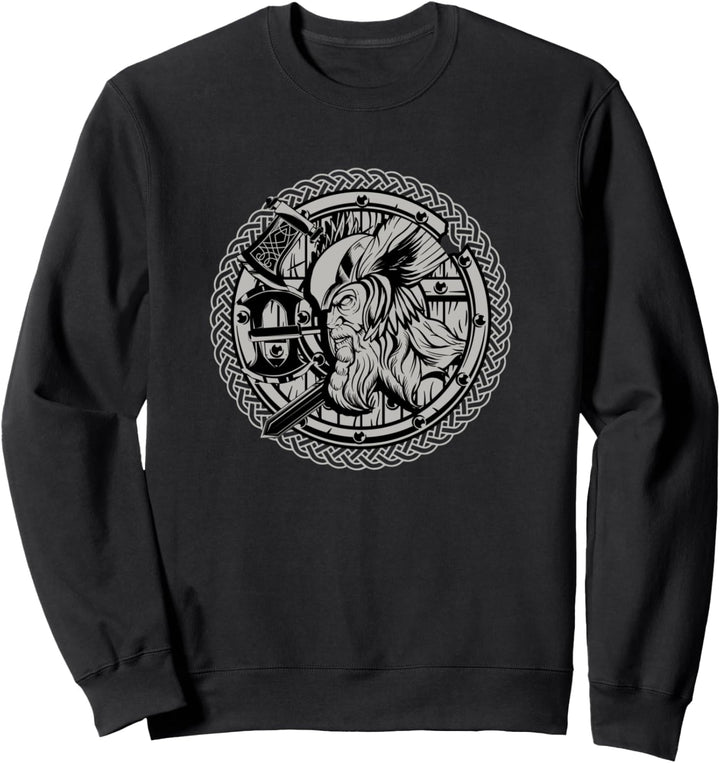 Wikinger Nordische Mythologie Krieger Geschenk - Walhalla Sweatshirt