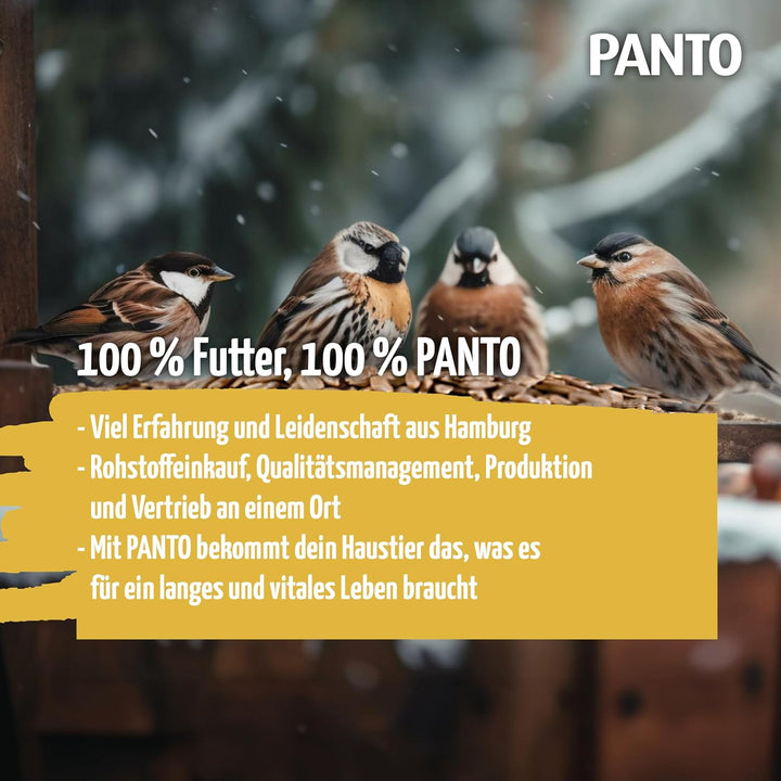 PANTO Sonnenblumenkerne geschält 25 kg – Wildvogelfutter aus reinen, schalenlosen Sonnenblumenkernen