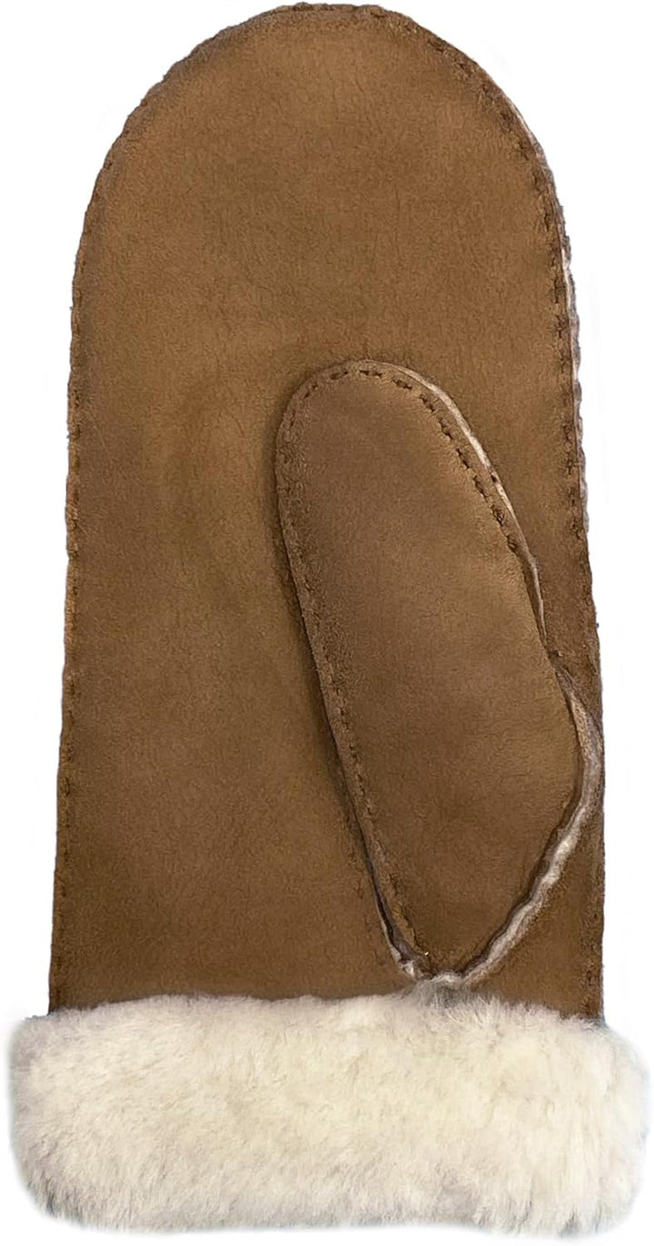 Rohn Moden Lammfell Fausthandschuhe Arber – Luxuriöse Fäustlinge für Damen und Herren, gefertigt aus