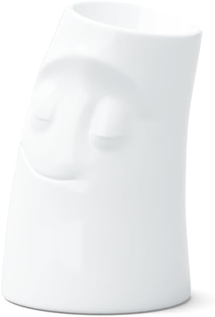 FIFTYEIGHT PRODUCTS/Tassen/Kerzenschmusie „Verschmust (grosser Kerzenhalter, weiss, Made in Germany)