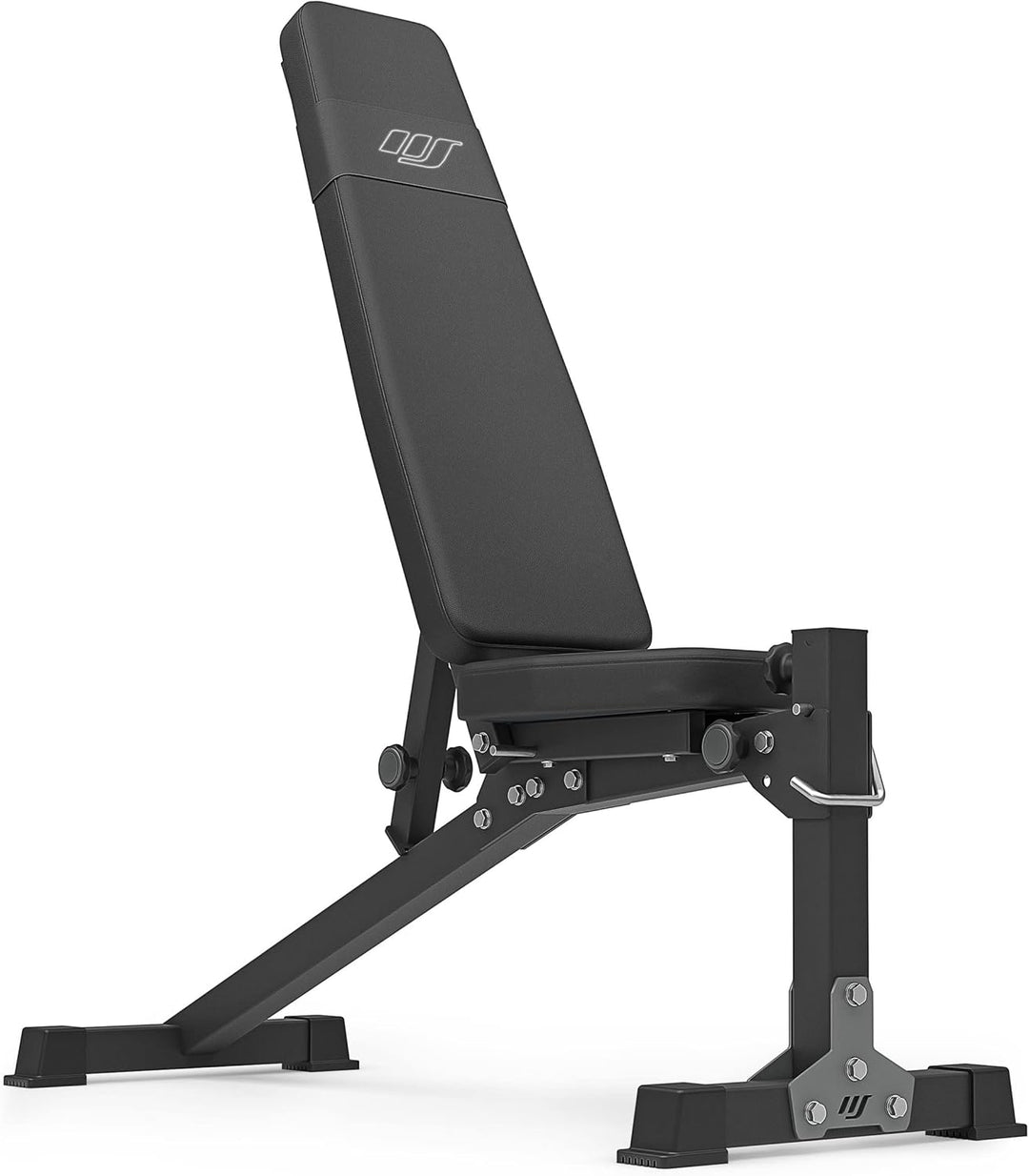 Marbo Sport verstellbare Hantelbank, klappbar MS-L114 | Made in EU Schwarz, Schwarz