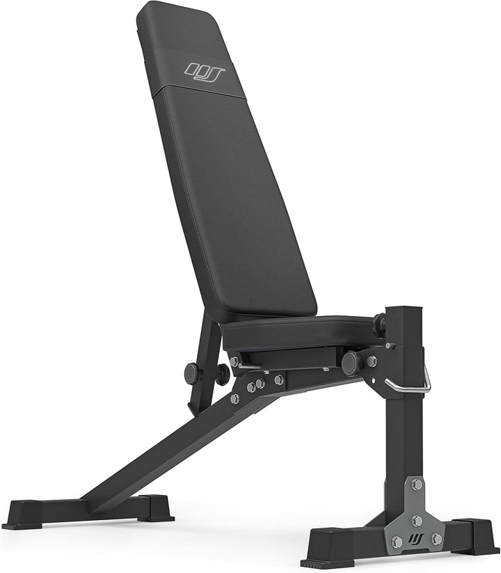 Marbo Sport verstellbare Hantelbank, klappbar MS-L114 | Made in EU Schwarz, Schwarz