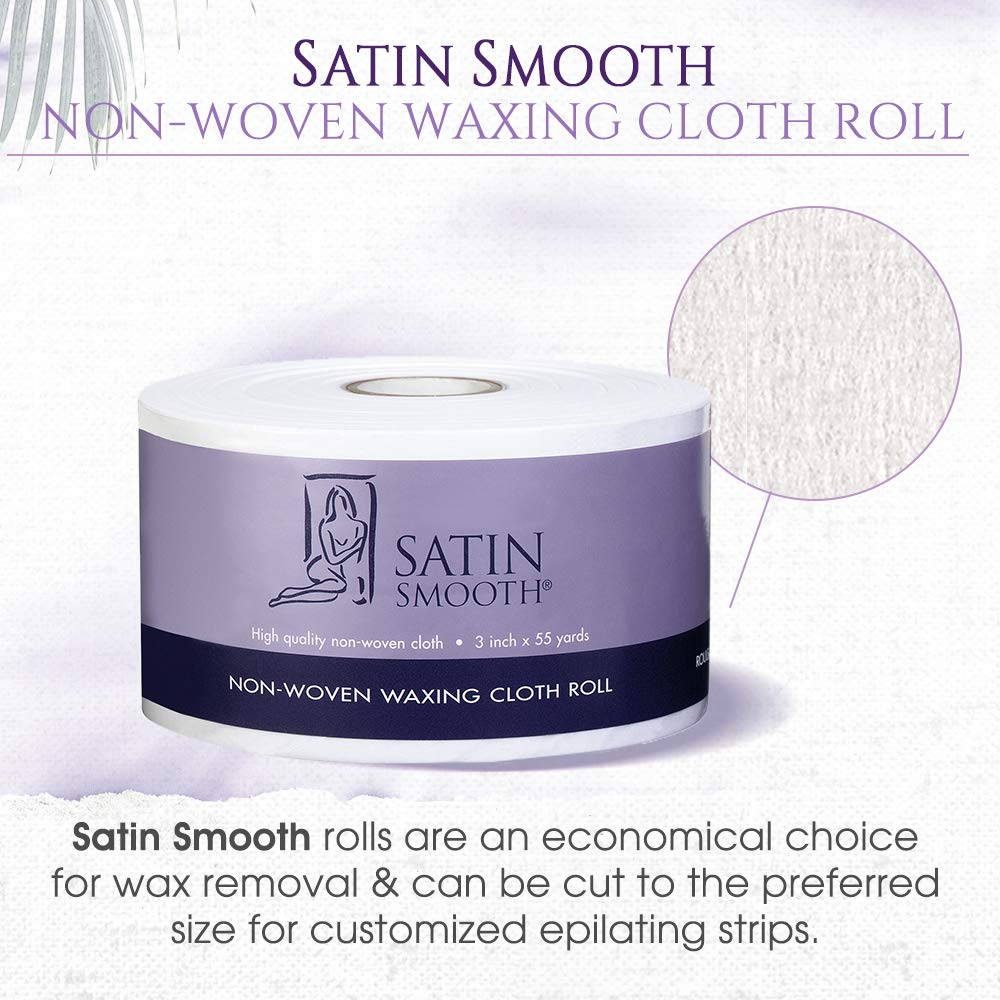 Satin Smooth Vlies-Wachstuchrolle für Frauen, 1 Rolle