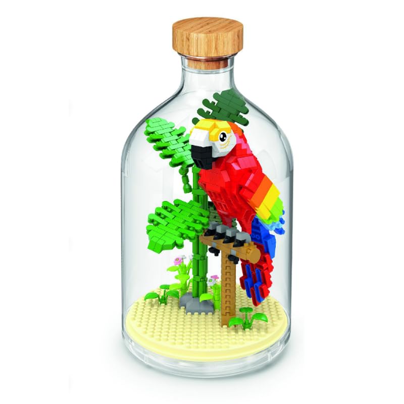 WiseHawk Bausatz mit Miniaturblöcken zum BAU von Insekten und kleinen Tieren. Inklusive Methacrylat-