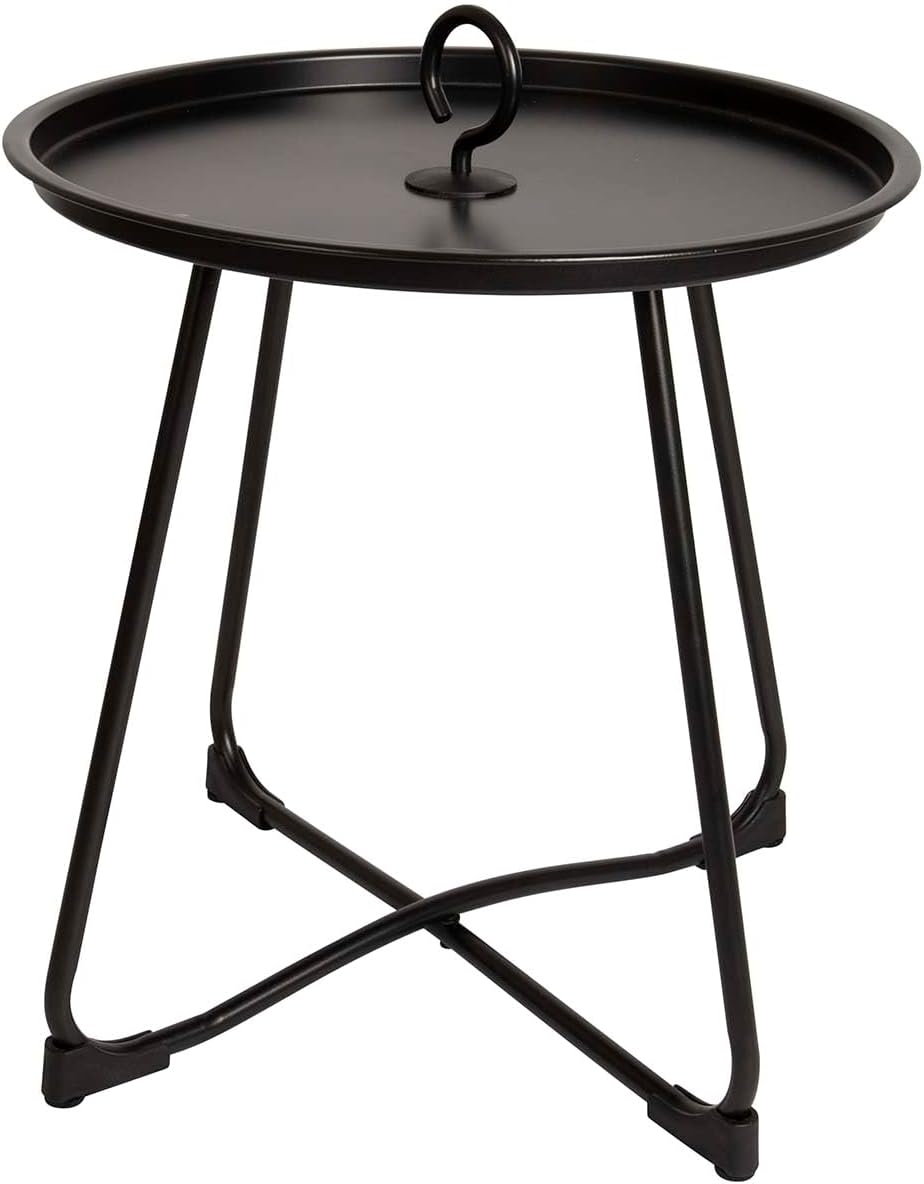 Bo-Camp - Industrial - Beistelltisch - Stahl - Palmetto