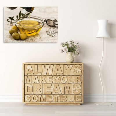 Feeby. Wandbild - 1 Teilig - 30x40 cm, Leinwand Bild Leinwandbilder Bilder Wandbilder Kunstdruck, Ol