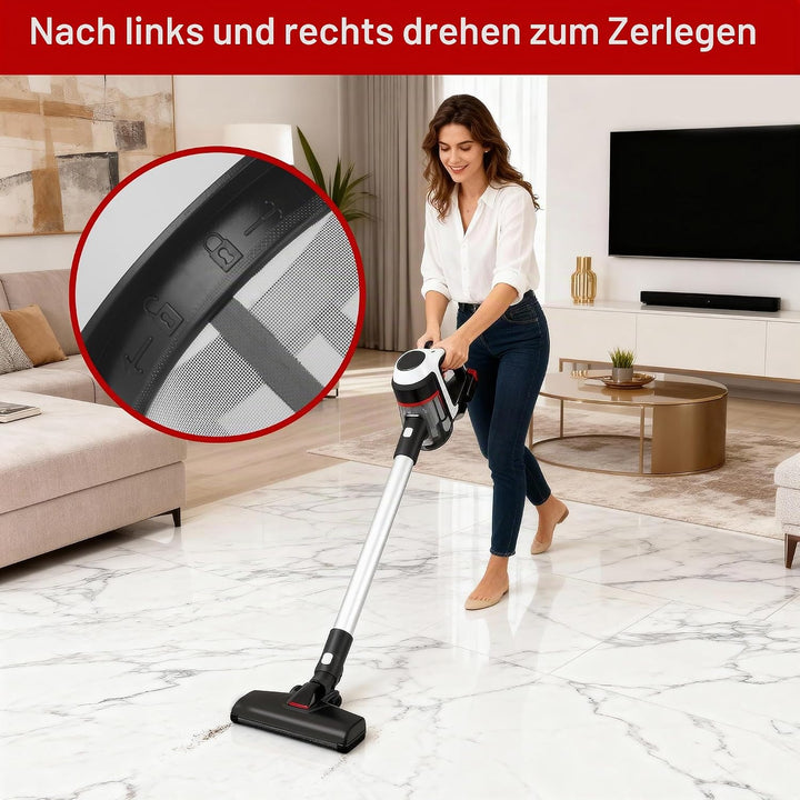 2 Stück Filter für Bosch Unlimited 6 Series mit Filterhalter und Bürste Staubsauger Zubehör Ersatzte