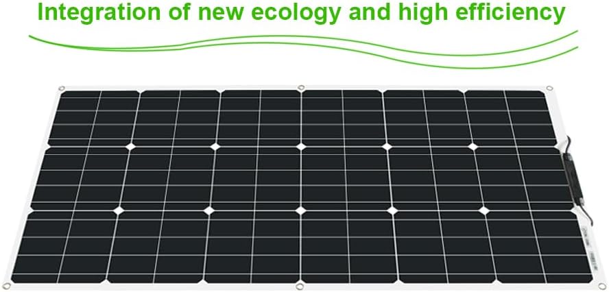 200W Flexible Solar Panel 18V Monokristallines Solarmodul Solarpanels sind geeignet für 12V Batteri