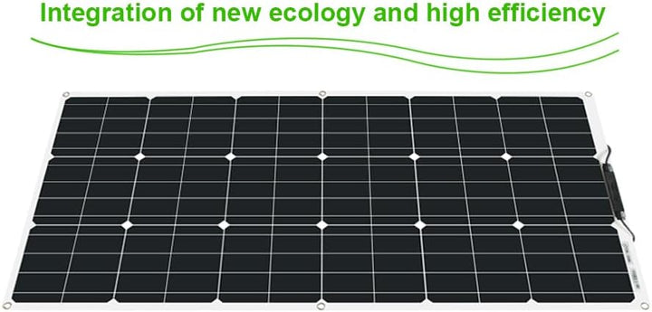200W Flexible Solar Panel 18V Monokristallines Solarmodul Solarpanels sind geeignet für 12V Batteri