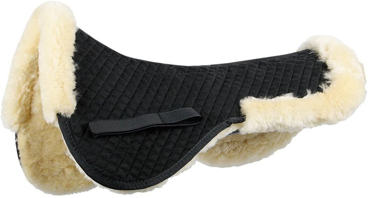 Harry's Horse Riser pad Merino Full, Farbe:schwarz, schwarz