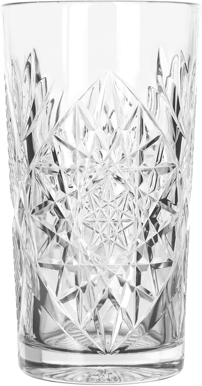Libbey - Hobstar - Longdrinkglas, Cocktailglas, Wasserglas, Saftglas - 470 ml - Glas - 6er Set - bek