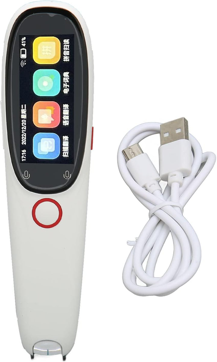 Smart Translator Pen mit 134 Sprachen, Tragbarer Fremdsprachen-Scan-Übersetzer 3,0-Zoll-Touchscreen,