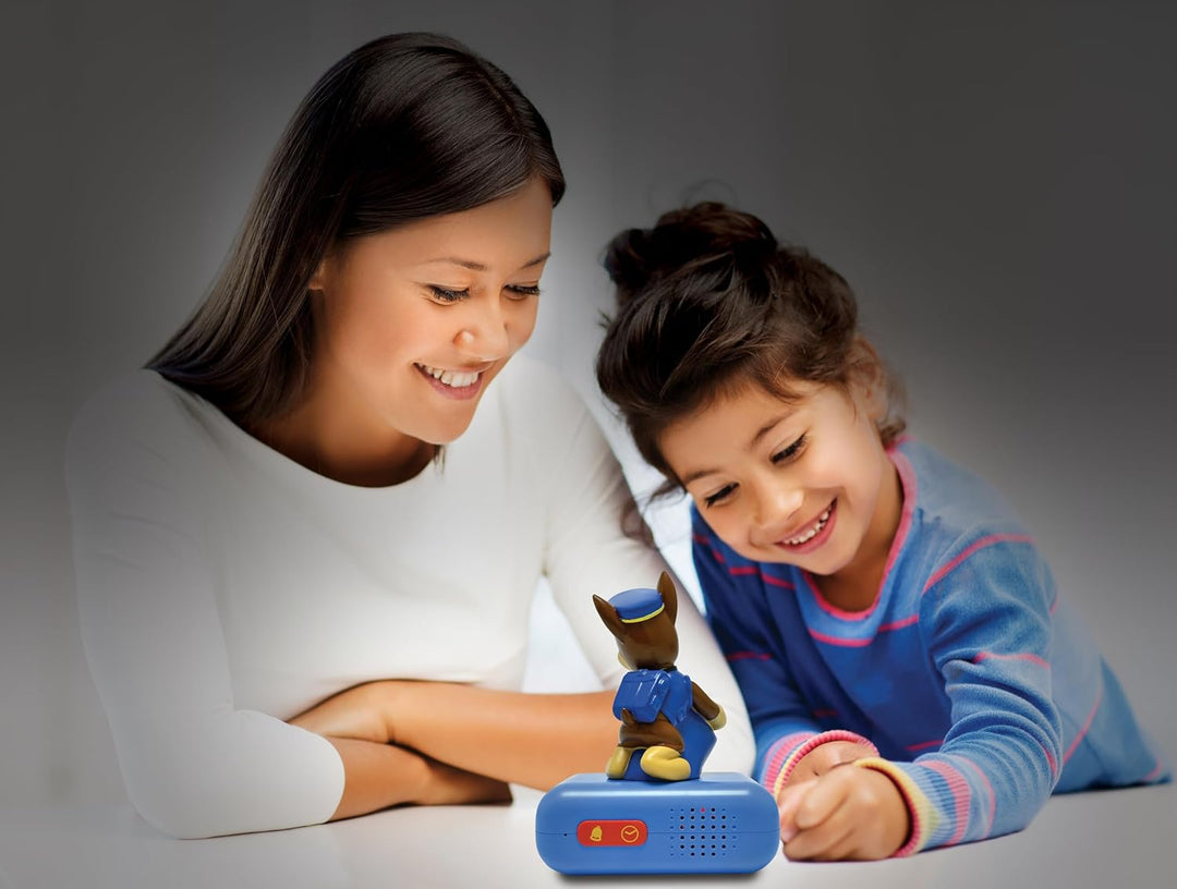 Lexibook, PAW Patrol, Wecker mit Nachtlicht, Sounds und Melodien, beleuchtetes LCD-Display, Leuchten
