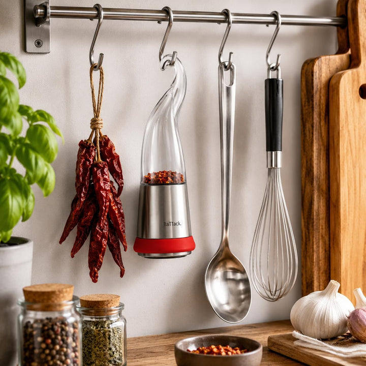 Chilimühle Chili Mühle Chilli Mühle Für Chiliflocken Und Chilischoten Getrocknet, Origineller Gewürz