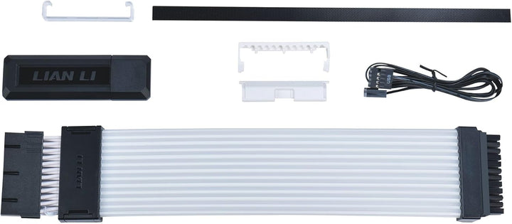 Lian Li Strimer Wireless 24-Pin RGB Verlängerungskabel – 132 adressierbare LEDs, kabelloser Controll