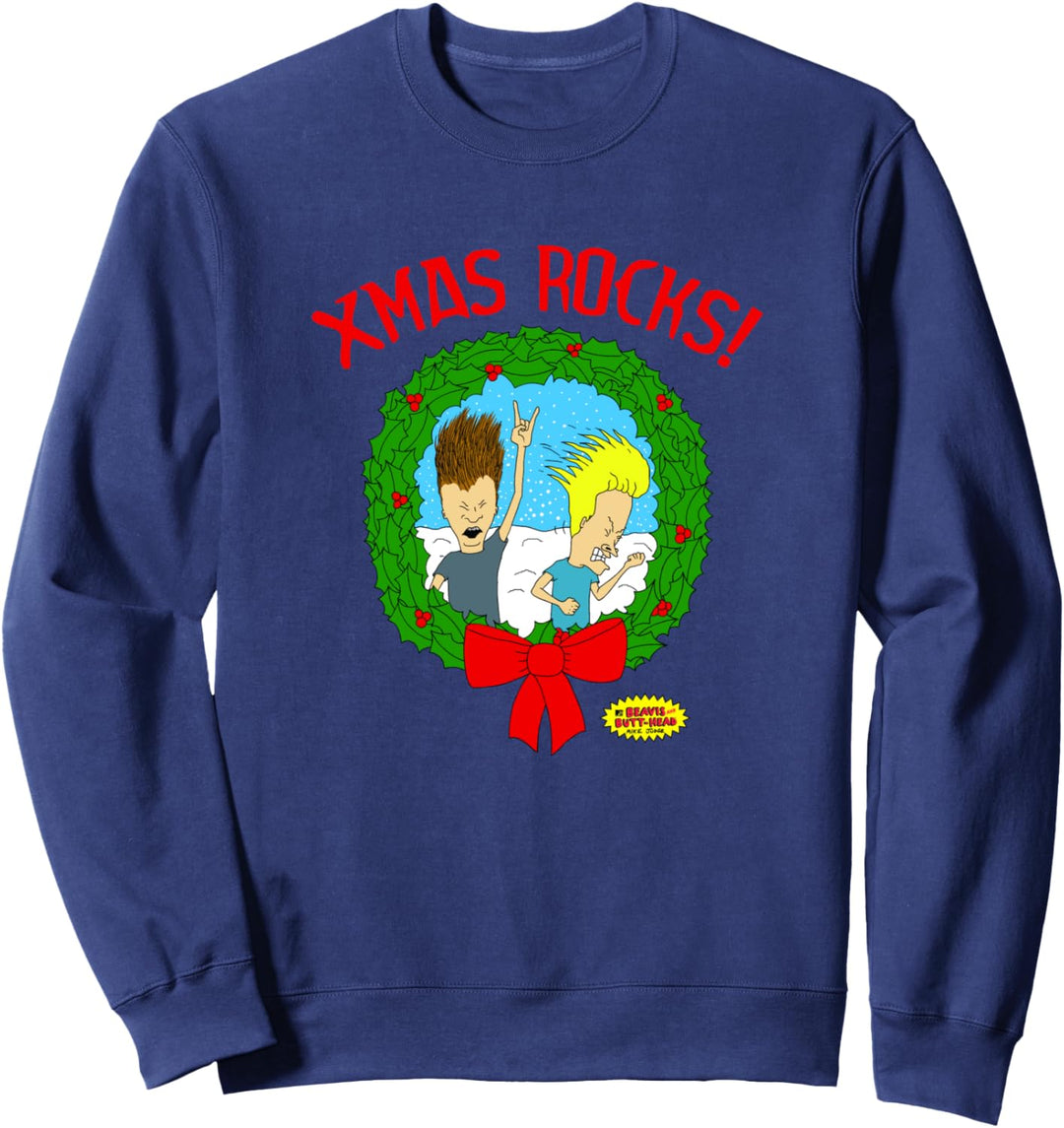 Beavis and Butt-Head Christmas Costumes Sweatshirt